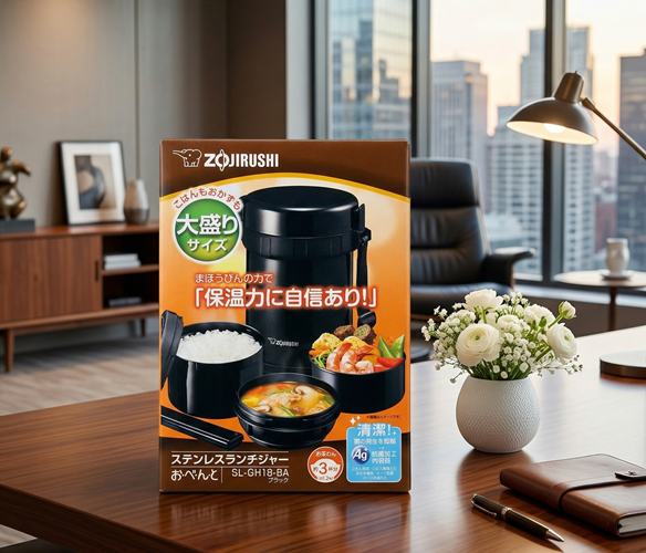 Hộp Cơm Giữ Nhiệt Zojirushi SL-GH18 Nội Địa Nhật Mẫu Mới Nhất