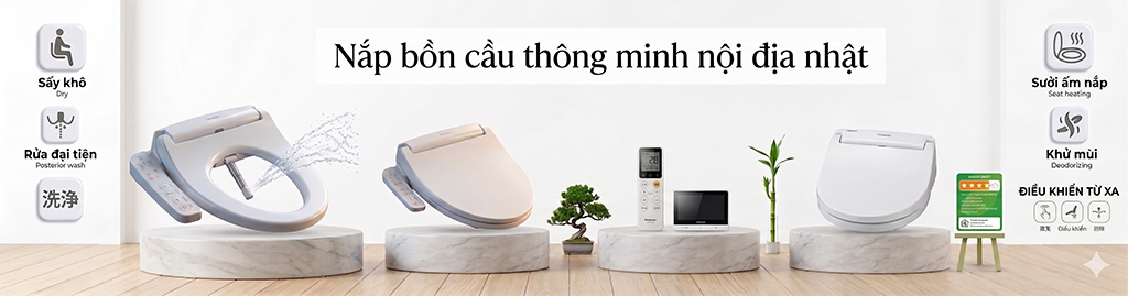 Nắp Bồn Cầu Thông Minh